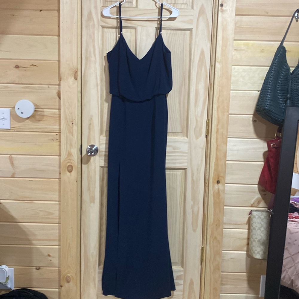 Dress the population XL blue dress